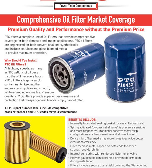 PTC Oil Filter Program